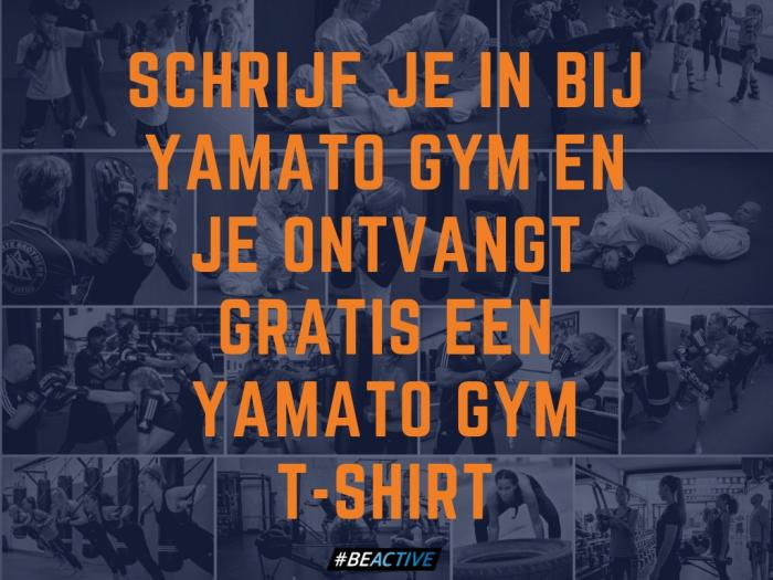 Yamato Gym T-shirt campagne