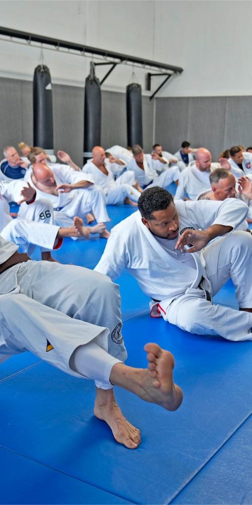 Sporters op de mat